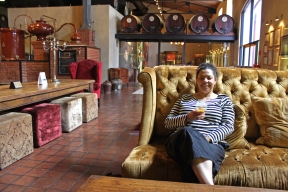 At Van Ryn's Distillery, Stellenbosch, South Africa