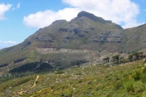 Table Mountain from Tafelberg Road, South Africa