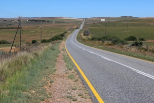R319 between Cape Agulhas and Swellendam, Western Cape, South Africa