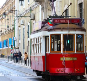 Lisbon, Lisboa, Portugal, Tram, carros americanos, city