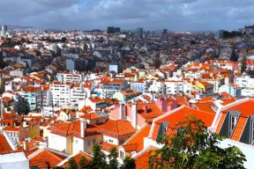 Miradouro da Senhora do Monte, Our Lady of the Hill Viewpoint, Miradouro da Graça, Grace Viewpoint, Graca, Graça, Lisbon, Lisboa, Portugal